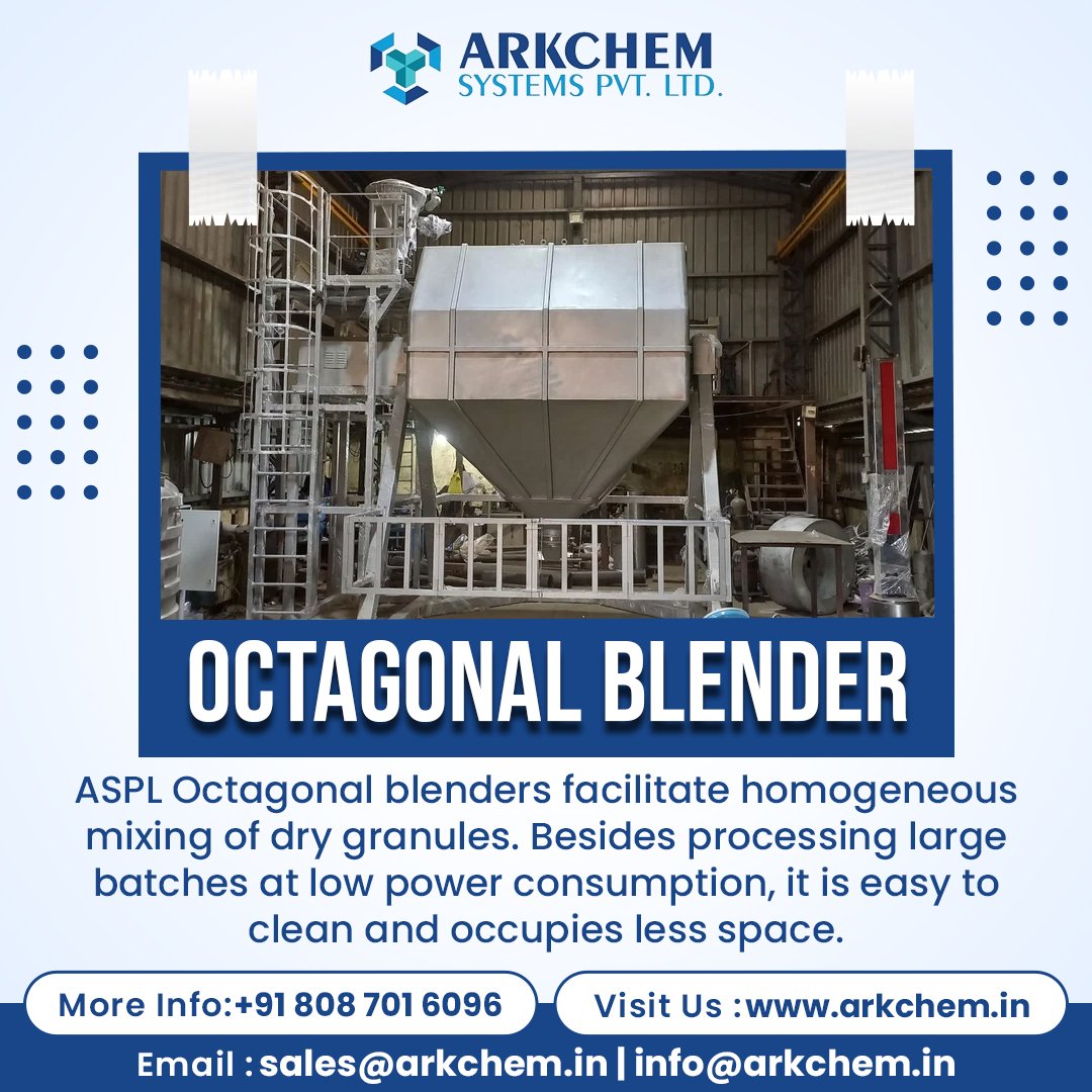 arkchemsystems's tweet image. The perfect blend of quality and consistency.

arkchem.in

#arkchemsystems #turnkeysystems #distillationsystems #evaporationsystems #dryingsystem #extractionsystems #mixingsystem #customizedsystems #industrialproducts  #machinery #MIDC #Chakan #PCMC #Pune #India