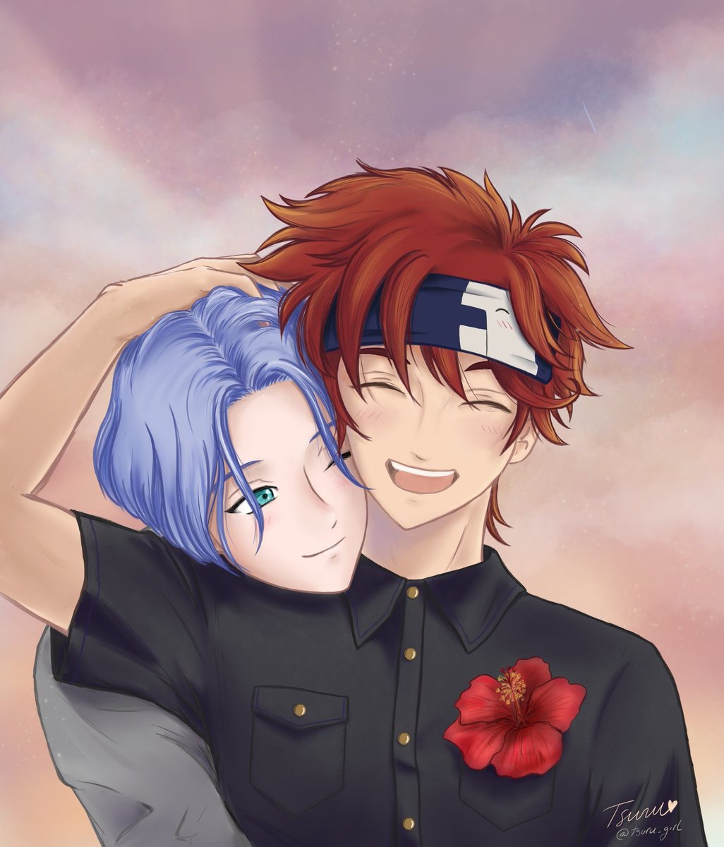 tsuru_girl's tweet photo. I miss these two dorks in love 🥹💞
#renga #sk8 

Now they share my heart with Erof and Nadraya from Dragon Seer - #Deathborne https://t.co/ArlbigiGhR