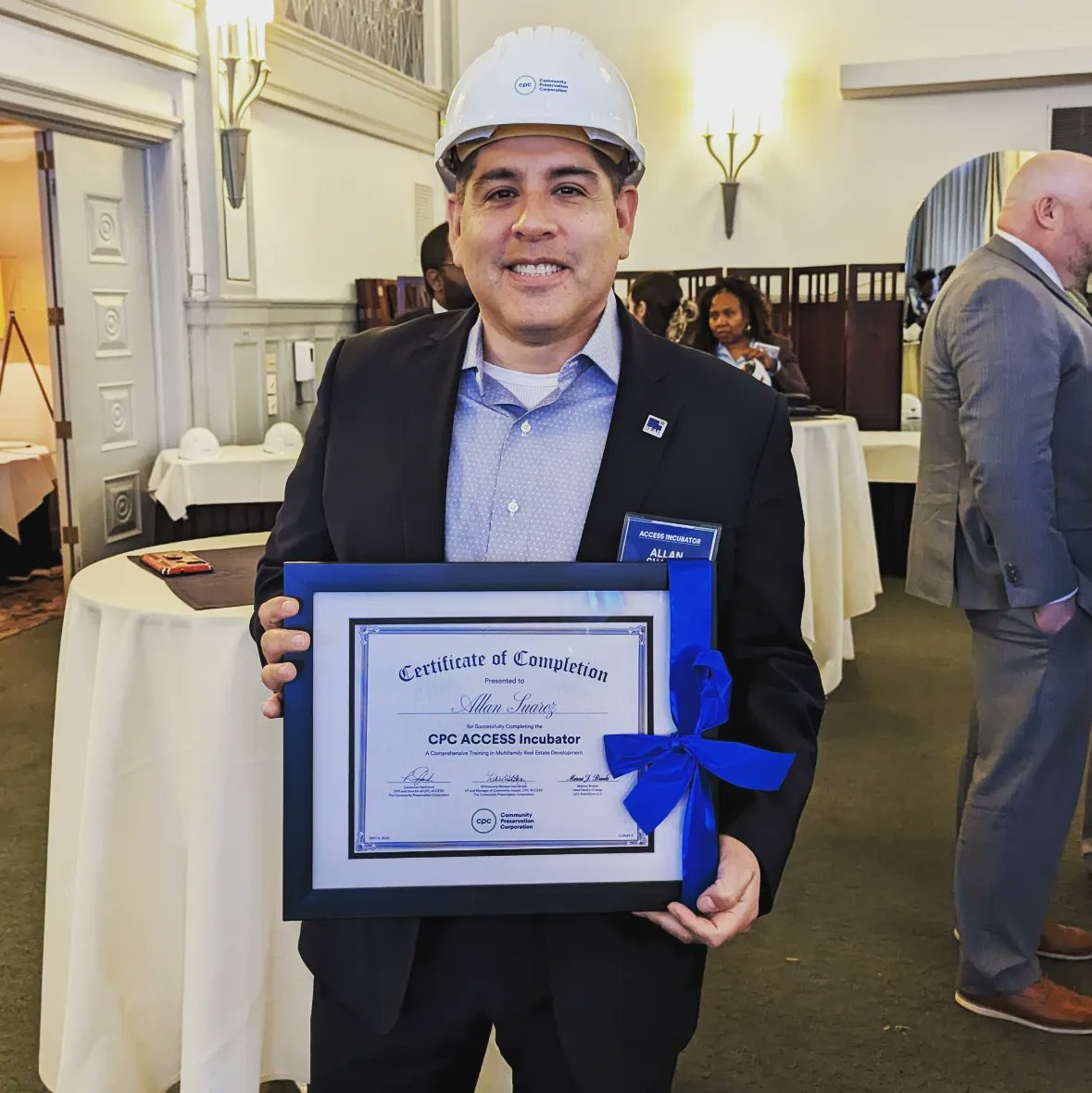 allansuarez's tweet image. Congratulations graduates of 3rd @communityp ACCESS Incubator cohort. Thank you CPC ACCESS leadership team Lawrence G. Hammond, Wilhelmena Norman-Hernandez, &amp;amp; Marcus Brooks.  Looking forward to seeing everyone's individual projects come to fruition in communities across NY State.