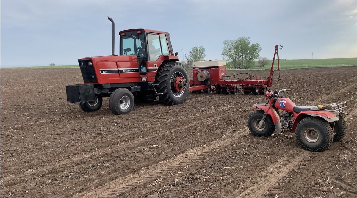 watchdogad's tweet image. Trip back in time!  #plant23 #FirstCrop #BigRed