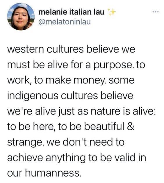 StrictlyChristo's tweet photo. Just be beautiful and strange and live your life. Don't feel obligated to work, spend and consume. Do not fall prey to the trances of American materialism.👣 https://t.co/O5cvVcjRuT