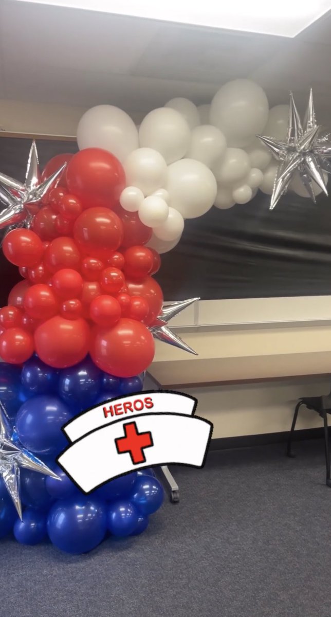 The Balloon Team had a blast creating an amazing celebration for #NursesWeek !! 
Thank you to all nurses everywhere for all you do! 👊🏻👏🏻👏🏻👏🏻👩‍⚕️🧑‍⚕️👨‍⚕️