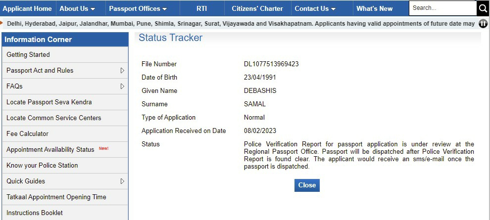 DebashisSamal20's tweet image. Why is my passport still under review when the verification officer visited and took the details and documents three months ago? This delay is unacceptable and has caused inconvenience. Please provide an immediate update on the status of my application. #helpneed #help #passport