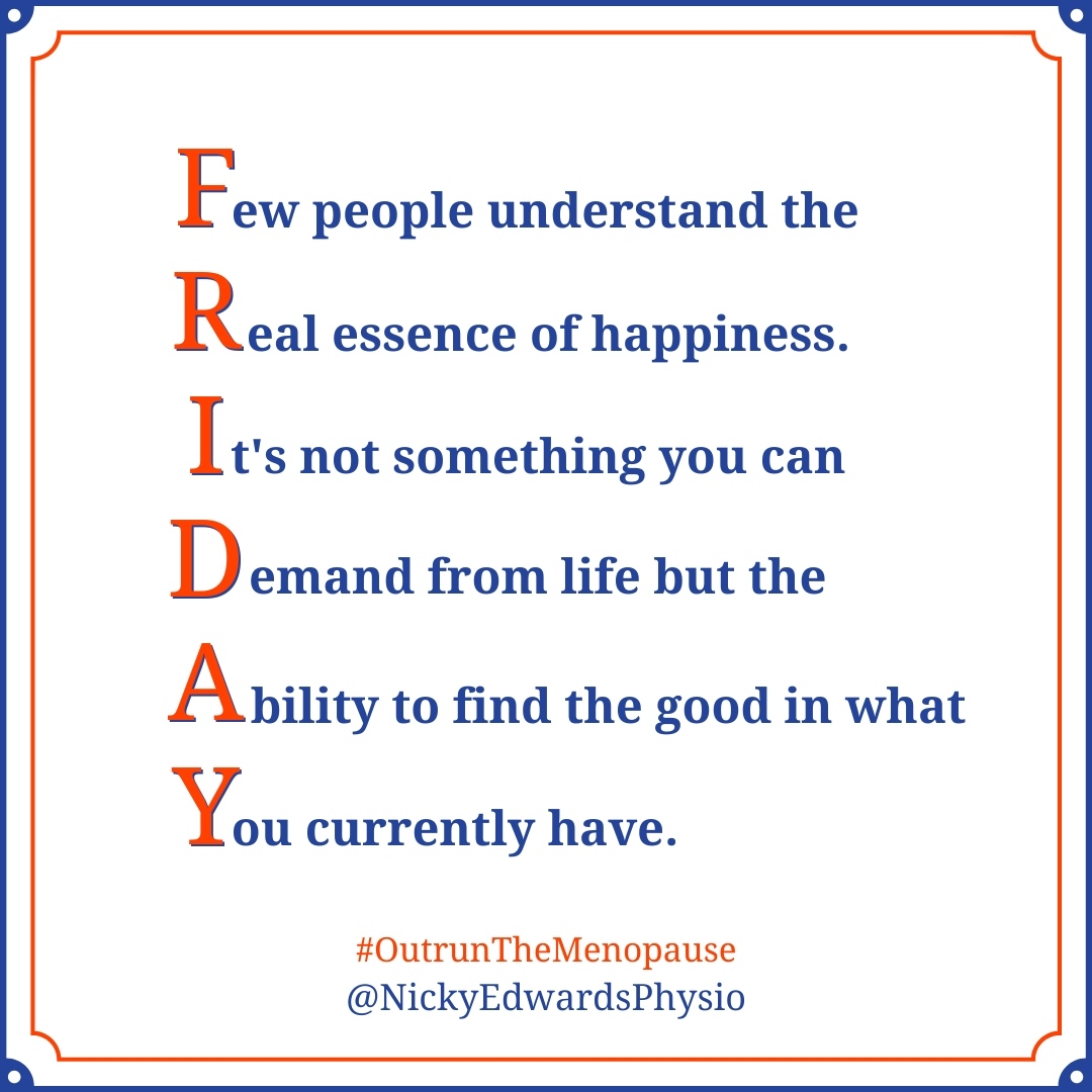 outrunthemeno's tweet photo. Tomorrow isn’t guaranteed. 
Don’t put happiness on hold waiting for a future that may never happen. Be grateful for what you have today and find happiness in the simple pleasures

#OutrunTheMenopause #RunningPhysio 
#mindset #growthmindset #perimenopauserelife #perimenopause https://t.co/rhatcxO1MZ