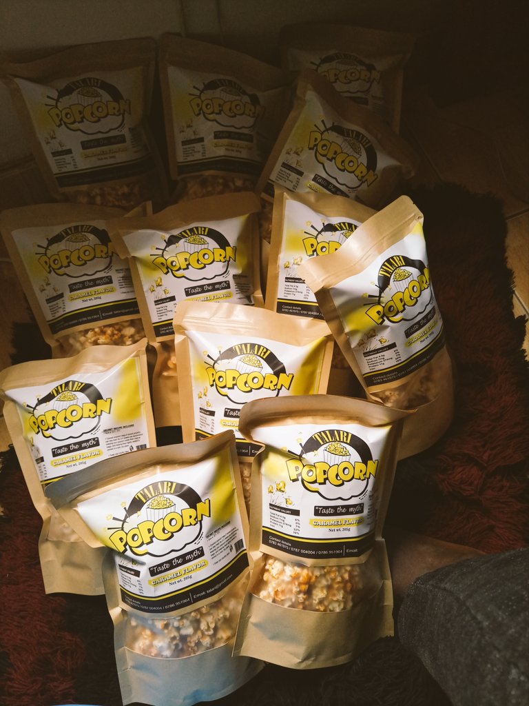 Start your weekend with a pack of Talari Popcorn 🍿