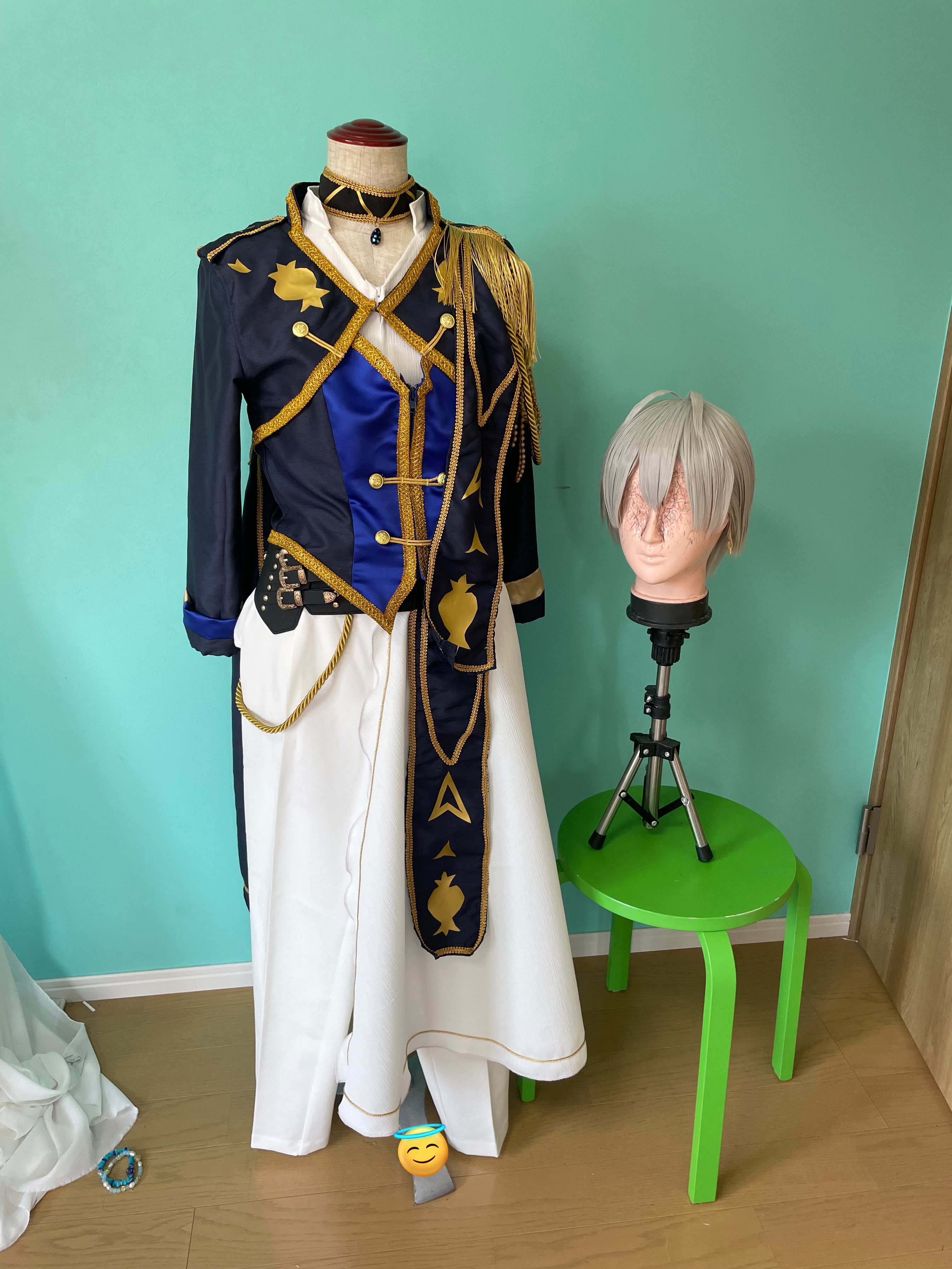 イブラヒム ウィッグ セット済み （イブラヒム コスプレウィッグ
