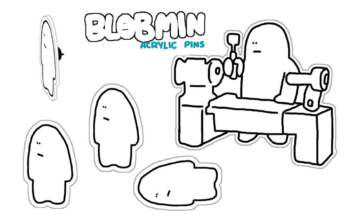 purradiselost's tweet photo. BLOBMIN PINS ARE OUT 🌈
You get one latheguy + one lathed-guy.
18 USD inc. shipping from Aus.
Throw me a DM 💌 https://t.co/hzDZN0mwhS