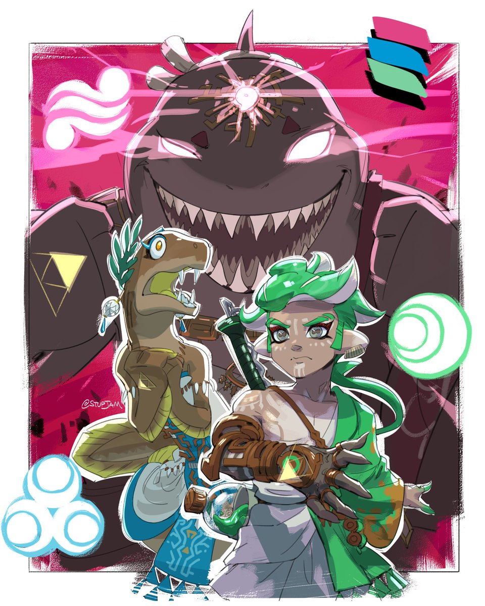 Game Over: Return of Shiver
#Splatoon3  #TearsOfTheKingdom 
Alternate Deep Cut seeks the triforce!