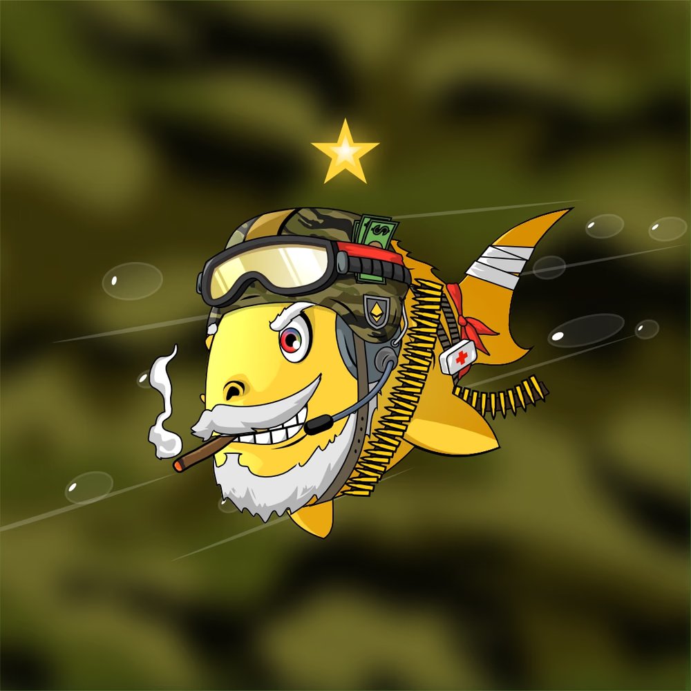 Yoo everyone 
GMGM and happy friday !

Goldfish #063 - Oldman Soldier
opensea.io/assets/matic/0…

#NFTPolygon #PolygonNFT #CryptoArt