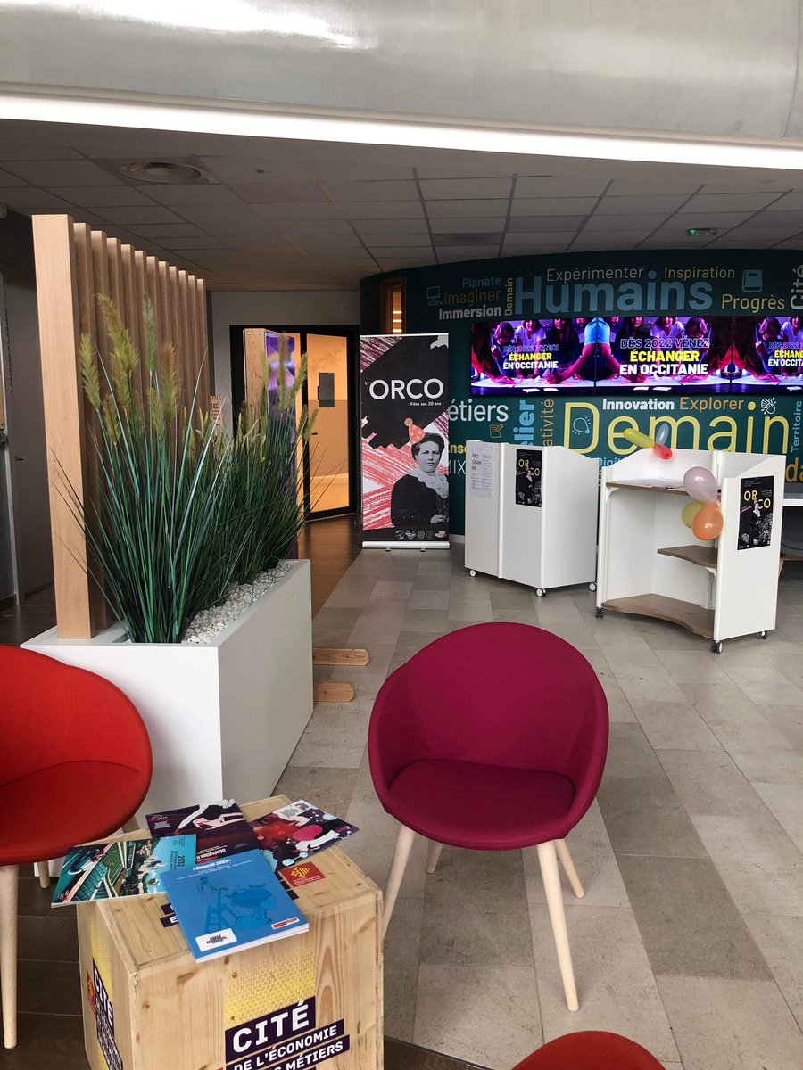 C’est le J-J, le 12 mai 2023 a partir de 13h, rendez-vous à la Cité de l’économie et des métiers de demain pour vivre l’ORCO 🥳

Retrouvez nos différents intervenants : <a href="/Cite_eco_occ/">Cité Économie & des Métiers de Demain - Occitanie</a> <a href="/FeesSpeciales/">Les Fées Spéciales</a> <a href="/CaissepargneLR/">Caisse d'Epargne Languedoc-Roussillon</a> <a href="/severineludarcy/">Severine LUDARCY</a> <a href="/Montpellier3m/">Montpellier Métropole</a> 

Nous vous attendons nombreux🤝