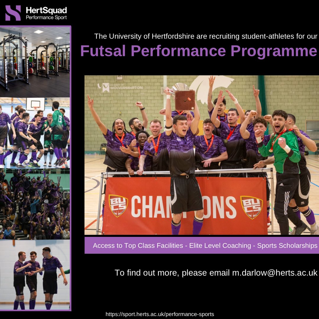 hertsquadperformance (@hertsquadperf) on Twitter photo π€ | Your recently crowned <a href="/BUCSsport/">BUCS</a> champions are open for recruitment!
Student-athletes who are keen to combine undergraduate or postgraduate studies with an elite sporting environment - please let us know! π
#GoHerts π€ | Your recently crowned <a href="/BUCSsport/">BUCS</a> champions are open for recruitment!
Student-athletes who are keen to combine undergraduate or postgraduate studies with an elite sporting environment - please let us know! π
#GoHerts