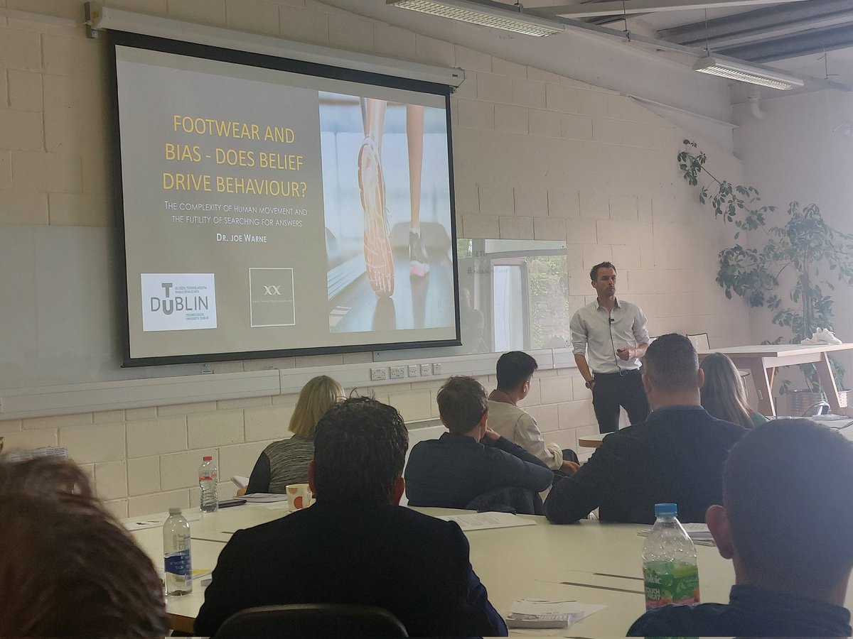 SETU healthCORE (@healthcore_setu) on Twitter photo Dr. Joe Warne discussing 'Footwear and bias - How belief drives behavior' at the Science of Feet and Footwear Conference <a href="/SETUIreland/">South East Technological University</a> <a href="/SETU_CWScience/">SETUCarlowScienceandhealth</a> <a href="/peterfrancis_ie/">Peter Francis</a> Dr. Joe Warne discussing 'Footwear and bias - How belief drives behavior' at the Science of Feet and Footwear Conference <a href="/SETUIreland/">South East Technological University</a> <a href="/SETU_CWScience/">SETUCarlowScienceandhealth</a> <a href="/peterfrancis_ie/">Peter Francis</a>