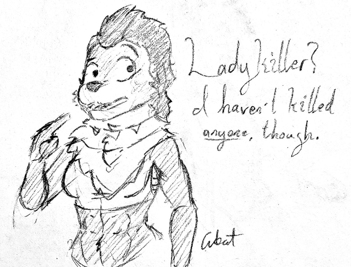 CorgissarArt's tweet image. Apparently I’m having a productive day. Mi’kaea from @ProjectSky_Game being clueless.

#fanart #furryart #ProjectSky