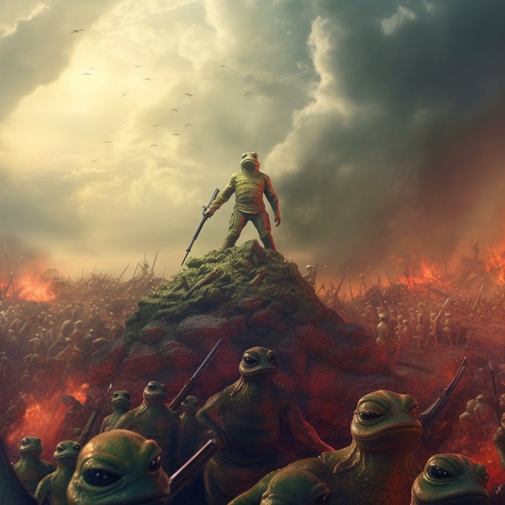 alexjordancruz's tweet photo. 🔥🚀💥 BIG NEWS, #Pepe Army! These last two days have been complete bloodshed! But Pepe 🐸 has been cooking up some mouth-watering Teriyaki 🍱 for the troops!

To enter like ❤️ Retweet 🔄 and tag a fellow frog 🐸 follow with 🔔 on! 

DROP YOUR ETH ADDRESS FOR #WHITELIST 👇 https://t.co/QEMN5CKMOK