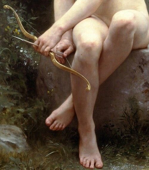 sophrisyne's tweet photo. painting details of arrows https://t.co/P176bHV7Ra