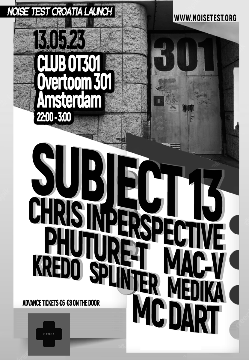 Amsterdam this weekend!
amsterdamalternative.nl/tickets/13688