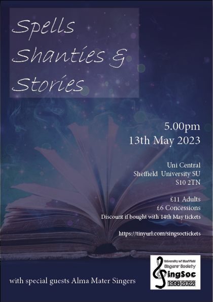 SheffSingSoc's tweet photo. This weekend we have two (2) concerts! We'd love to see your faces at them. Tickets are available on the door. https://t.co/ACRKSLU8Lu