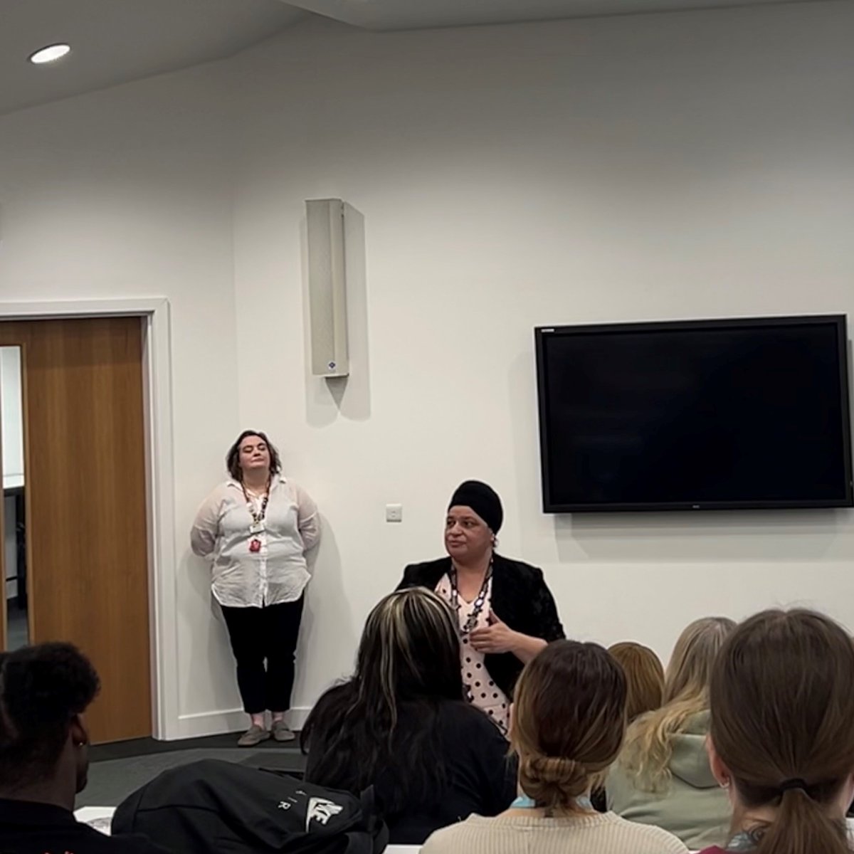 University of Derby (@derbyuni) on Twitter photo Students were welcomed by Navjot Kaur Virk (<a href="/nvirk2/">Navjot Virk</a>), Head of Discipline for Midwifery, Children and Professional Practice at #DerbyUni.
She reminded them that opportunities for learning in nursing are everywhere and to embrace them with a kind heart and caring hands.
#IND2023 Students were welcomed by Navjot Kaur Virk (<a href="/nvirk2/">Navjot Virk</a>), Head of Discipline for Midwifery, Children and Professional Practice at #DerbyUni.
She reminded them that opportunities for learning in nursing are everywhere and to embrace them with a kind heart and caring hands.
#IND2023