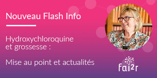 contactfai2r's tweet photo. 🆕 #FlashInfoFAI2R Votre actualité #maladiesrares avec aujourd’hui une mise au point au sujet de l' #hydroxychloroquine et #grossesse avec le Dr Elisabeth ELEFANT que nous remercions, interviewée par Pr Eric HACHULLA (@CHU_Lille) ▶️ Sur 👉https://t.co/2OZH2t36SY #lupus #HCQ #fsmr https://t.co/upvgGkA5H2