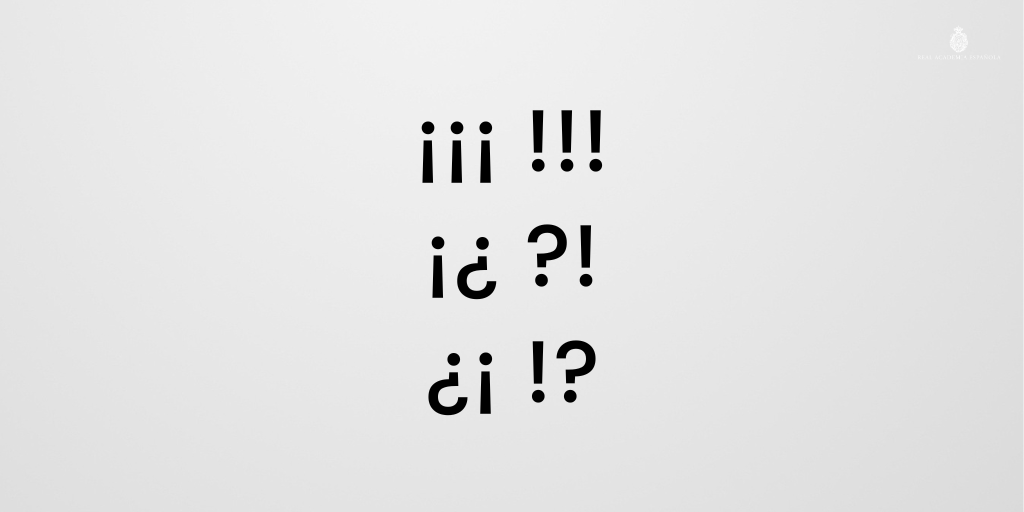 Para dar énfasis, los signos de exclamación pueden repetirse, normalmente dos o tres veces: «¡¡¡Sííí!!!».

Si un enunciado es interrogativo y exclamativo, pueden combinarse los signos de interrogación y exclamación, cerrando primero el que se abre después: «¿¡Qué!?» o «¡¿Qué?!».