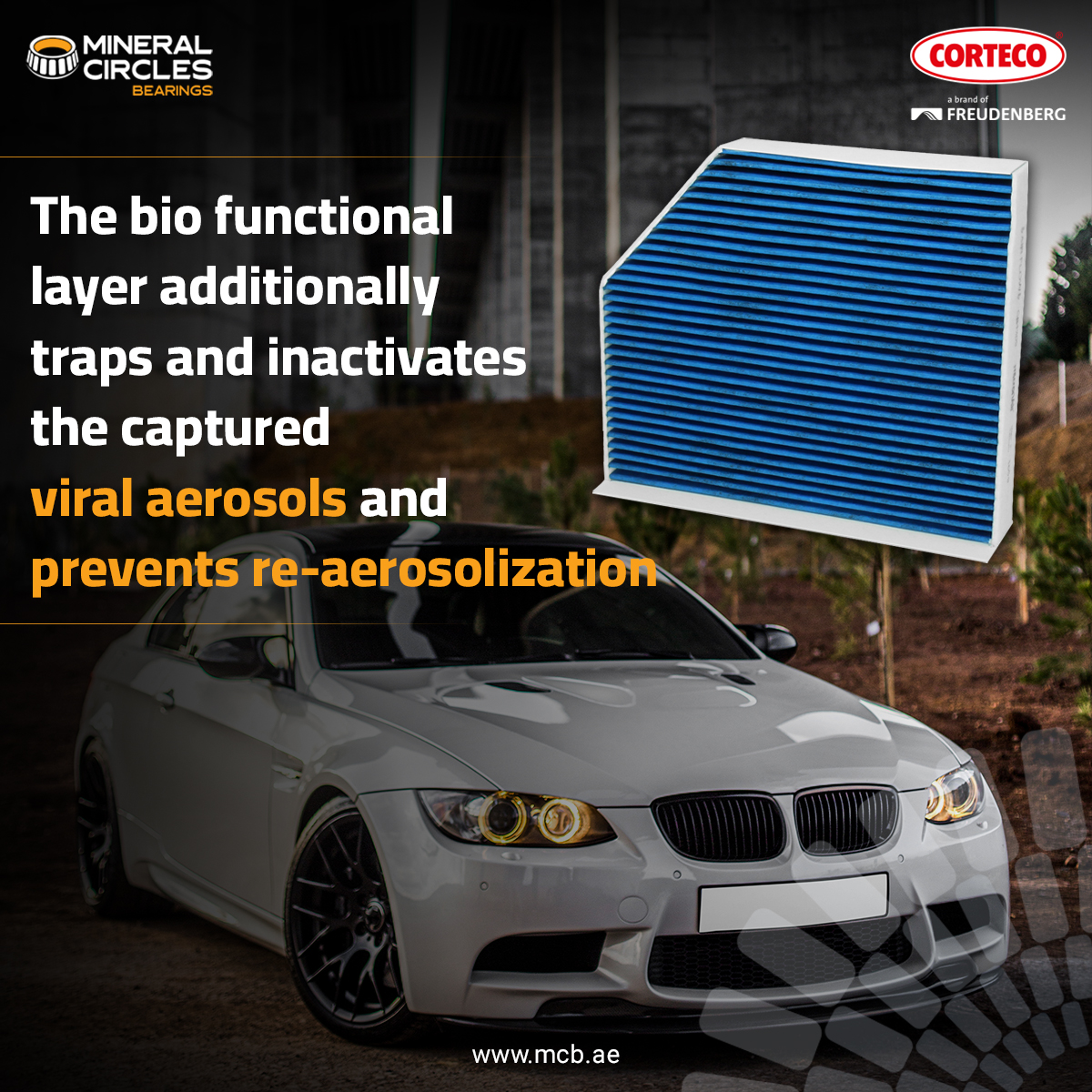 MineralCircles's tweet photo. Prevent re-aerosolization with the #Corteco cabin air filters!
More details at: https://t.co/DFtWSXZp8v
WhatsApp us at: https://t.co/6KkNprcBES

#filter #corteco #automotive #maintenance #aftermarket #mineralcircles https://t.co/ow9i1KFvSU