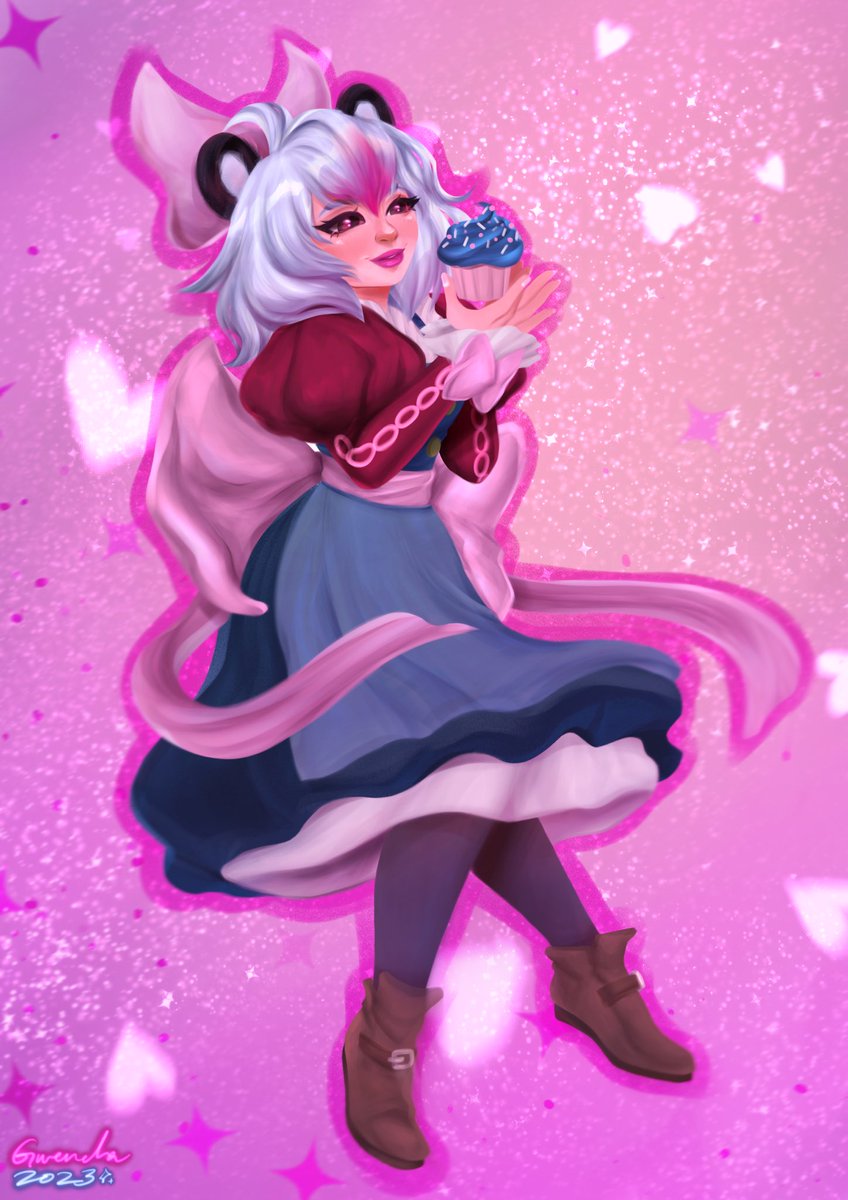 Cupcake 🧁 commission post for todayy~

#artph