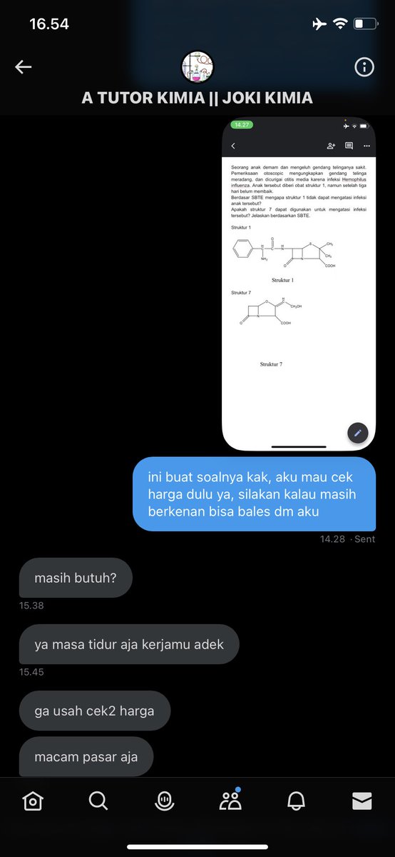 neennees's tweet image. kamu kenapa sih? @Jokikimiabagus 
aneh bgt dah, penjoki kok hobi ngatain.
awanya aku bikin twt, dia ngespam di dm sampe berkali2 mention aku buat nawarin joki. di dm juga sampe ngatain aku 'ga jelas' HANYA karena aku off twt bentar 😂
trus sekarang diblock?
#zonauang #jokitugas