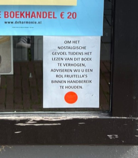 Leesadvies <a href="/VDVeldeBoeken/">Van Der Velde Boeken</a>: Fruittella's binnen handbereik.