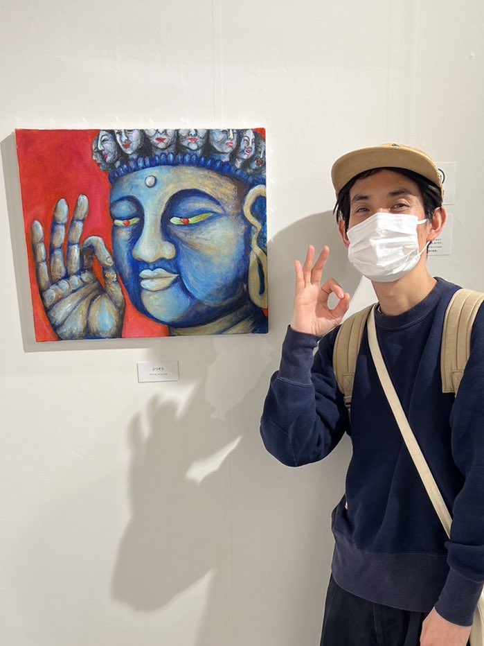 「銀座三越で開催中の『しずちゃんの、想像と破壊 展』に行って来ましたー! たくさん」|矢部太郎のイラスト