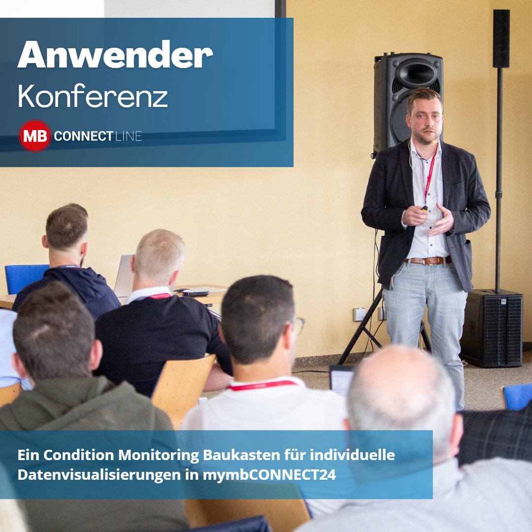 Bitmotec (@bitmotec) on Twitter photo "Ein Condition Monitoring Baukasten für individuelle Datenvisualisierungen in mymbCONNECT24" – André Heinke präsentierte auf der Anwenderkonferenz unser BITMOTECOsystem und die BITMOTECO Maschinenüberwachung.
<a href="/mbconnectline/">MB connect line</a>
#ConditionMonitoring #connectivity #IoT #lowcode "Ein Condition Monitoring Baukasten für individuelle Datenvisualisierungen in mymbCONNECT24" – André Heinke präsentierte auf der Anwenderkonferenz unser BITMOTECOsystem und die BITMOTECO Maschinenüberwachung.
<a href="/mbconnectline/">MB connect line</a>
#ConditionMonitoring #connectivity #IoT #lowcode