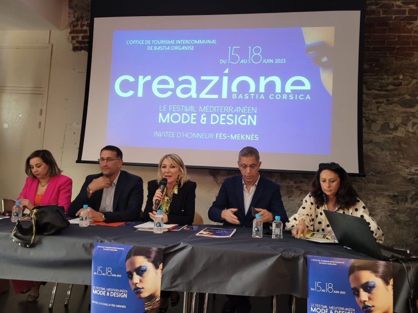 Conférence de Presse Creazione 
Présentation à la presse du programme de l'édition 2023 du festival Creazione Bastia  
Rendez-vous du 15 au 18 juin au Palais des Gouverneurs au cœur de la Citadelle de Bastia
👉 bit.ly/42PV4li