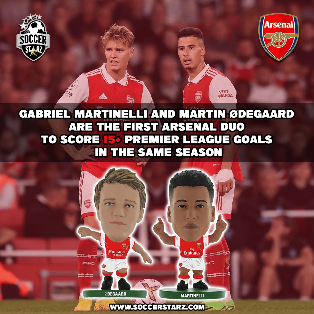 ARSENAL - MARTIN ODEGAARD SOCCERSTARZ