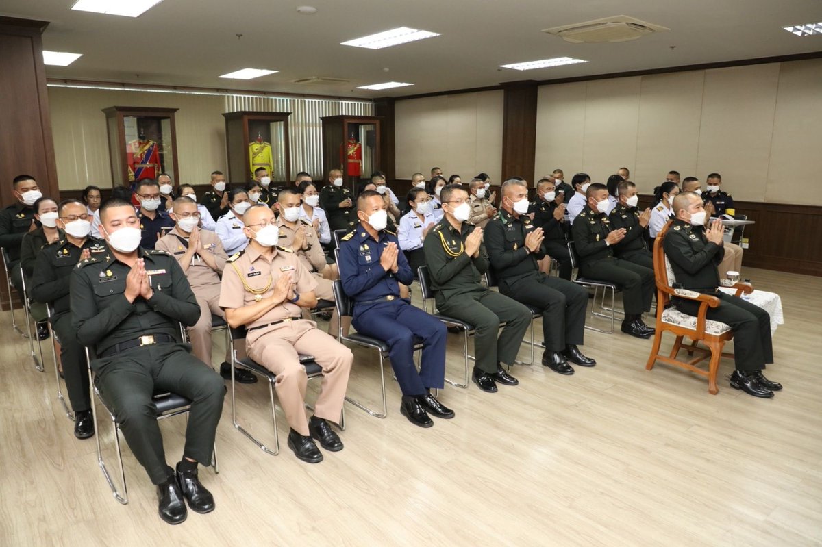 RTARF_PR's tweet photo. วันที่ ๑๒ พฤษภาคม ๒๕๖๖ กองบัญชาการกองทัพไทย จัดพิธีเจริญพระพุทธมนต์ถวายพระพรชัยมงคลแด่ สมเด็จพระเจ้าลูกเธอ เจ้าฟ้าพัชรกิติยาภา นเรนทิราเทพยวดี กรมหลวงราชสาริณีสิริพัชร มหาวัชรราชธิดา
https://t.co/XUTNCH2R2n https://t.co/NzCJGUwaVq