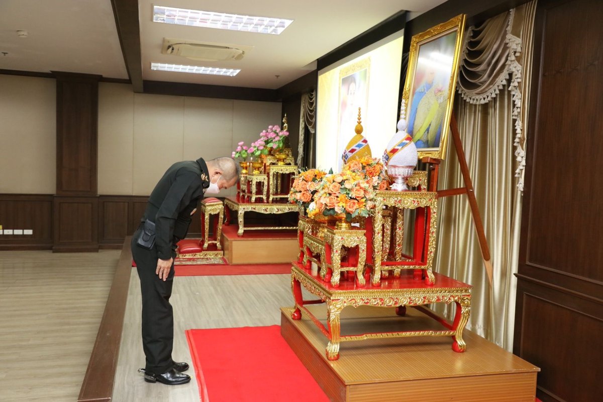 RTARF_PR's tweet photo. วันที่ ๑๒ พฤษภาคม ๒๕๖๖ กองบัญชาการกองทัพไทย จัดพิธีเจริญพระพุทธมนต์ถวายพระพรชัยมงคลแด่ สมเด็จพระเจ้าลูกเธอ เจ้าฟ้าพัชรกิติยาภา นเรนทิราเทพยวดี กรมหลวงราชสาริณีสิริพัชร มหาวัชรราชธิดา
https://t.co/XUTNCH2R2n https://t.co/NzCJGUwaVq