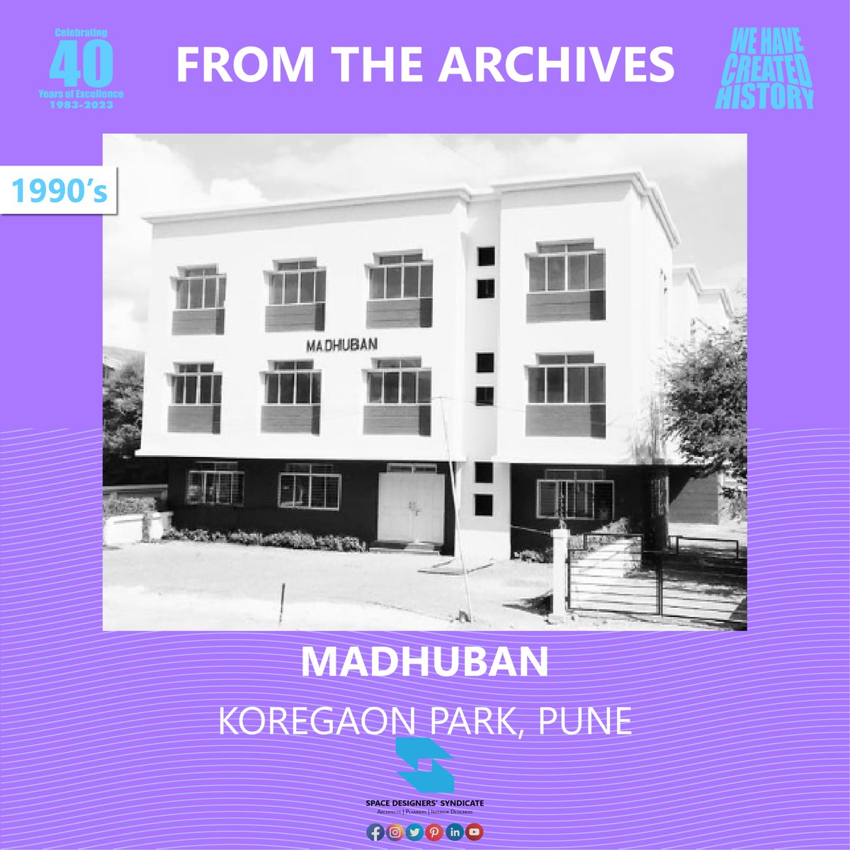 spacedesigners8's tweet photo. MADHUBAN 
.
DESIGNED BY: @spacedesigners8 
.
LOCATION:  KOREGAON PARK, PUNE
.
.
.
#spacedesignerssyndicate #shaikhzuberrashid
#imranzubershaikh #wehavecreatedhistory 
#OldPune #architectsofpune #punecity
#architectsofindia #architectsopune
#pune #40yearsofspacedesigners https://t.co/LAHExL0PEw