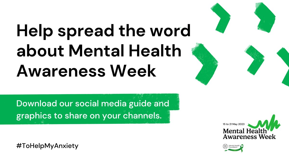 Check out our social media graphics before #MentalHealthAwarenessWeek 📱

You can share the graphics on your own channels to show your support for tackling anxiety 📣

mentalhealth.org.uk/our-work/publi…

#ToHelpMyAnxiety