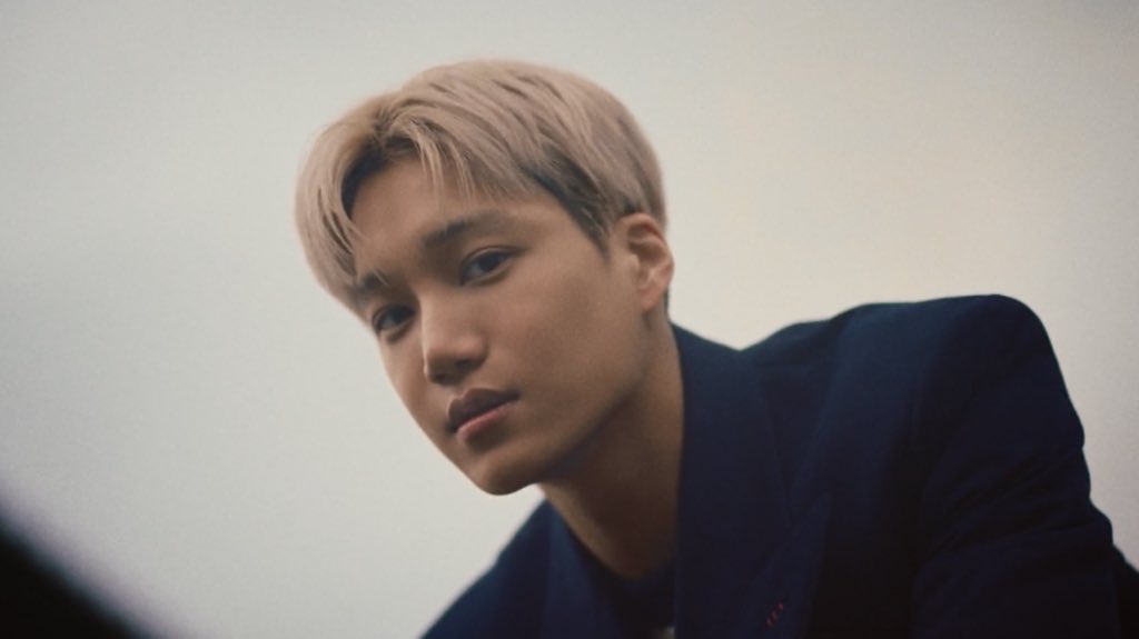 EXO's Kai for Gucci's 2024 Cruise Fashion Show at Gyeongbokgung Palace in Seoul.