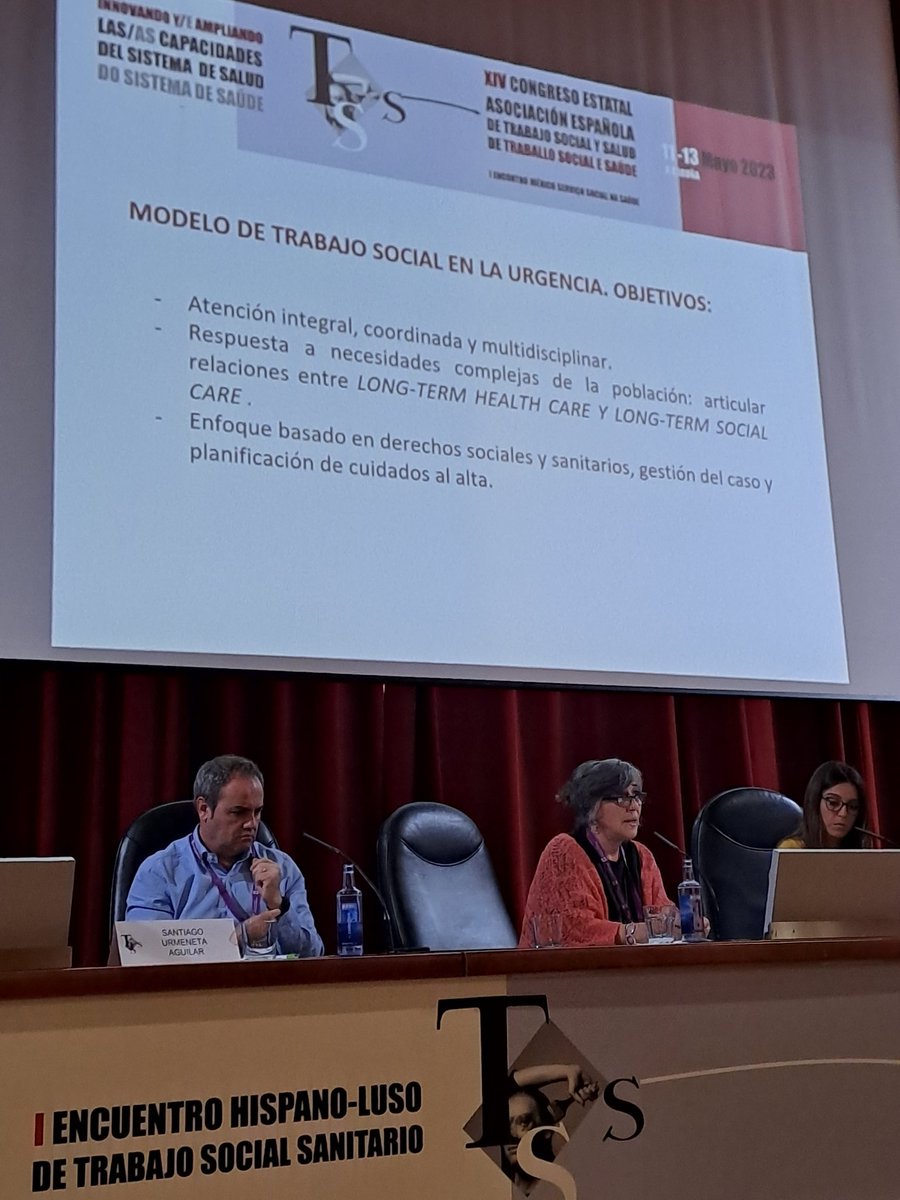 El #trabajoSocialSanitario, imprescindible en las urgencias hospitalarias, @concha2019