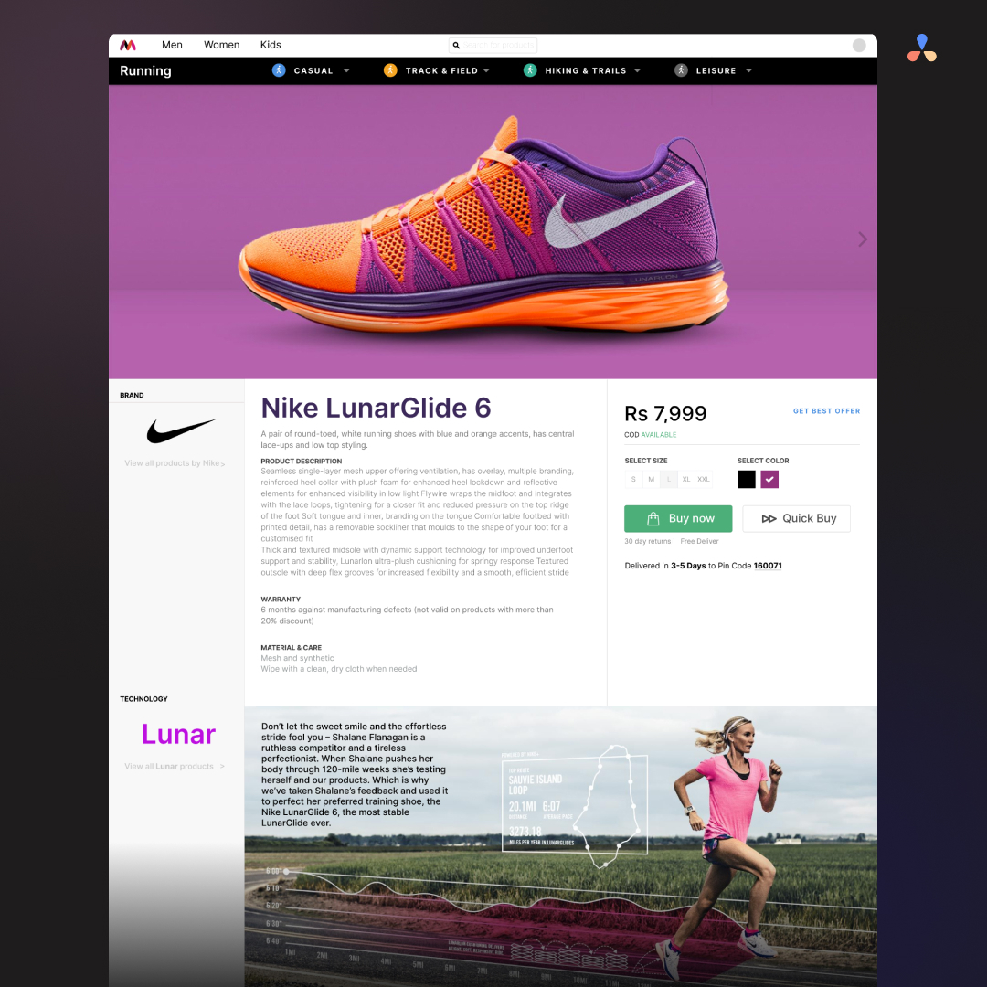 able_hq's tweet image. Back when @myntra approached us, the idea of e-commerce storefronts was not widely adopted. They wanted to make online shopping more realistic & we designed a UI that made the whole experience more enjoyable and life-like.
#websitedesign #uiuxdesign
able.do/myntra