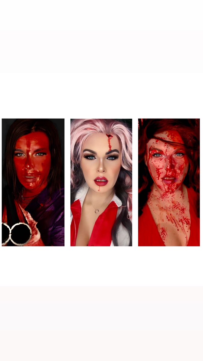 Kristannah_Drag's tweet photo. The Queens of Evil Dead. #evildeadrise #evildead #dragqueen #cosplay @RealLilSull @RealLucyLawless @jcolburnlevy @EvilDeadTheGame @EvilDeadNews @EvilDead https://t.co/QYcVFZ4Vck