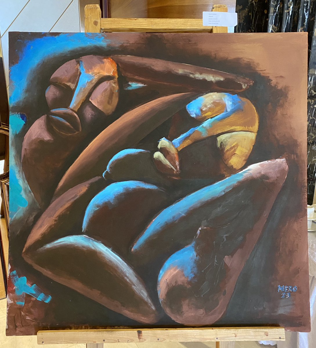 INTERESTconf's tweet photo. The artwork at the #INTERESTconf is for sale today! 5 local #artists have been working on these paintings over the past 4 days. Check them out in the main hall! https://t.co/yc3tuQX7qP