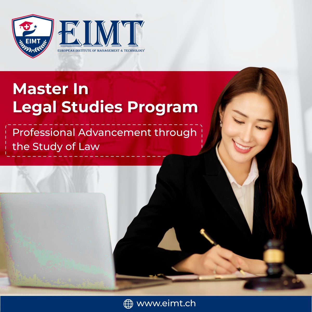Our MLS degree will assist you in gaining these particular legal skills and knowledge so that you may prepare for future leadership and management responsibilities.

#EIMT #lawgraduate #masters #litigation #law #mastersoflaw #admission #lawstudentlife #courses #careerdevelopment