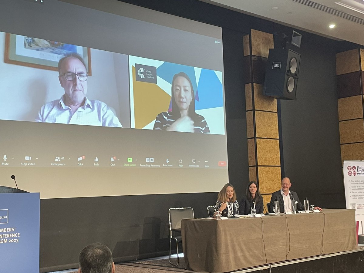 We’re hearing stakeholder’s predictions for the UK ELT sector at #EUKconference. 

Although Asia recovery has taken longer than expected, China is going to play a big part in the young learner market going forward, says Lisa James, managing director, EC Young Learners. #UKELT