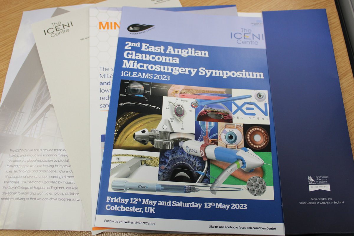 ICENICentre's tweet photo. #medicaleducation #iGLEAMS #Ophthalmology 
We've welcomed 18 ophthalmic surgeons, nurses and theatre staff to the ICENI Centre this morning to find out about the latest MiGS. https://t.co/DEMGv6YWuD
