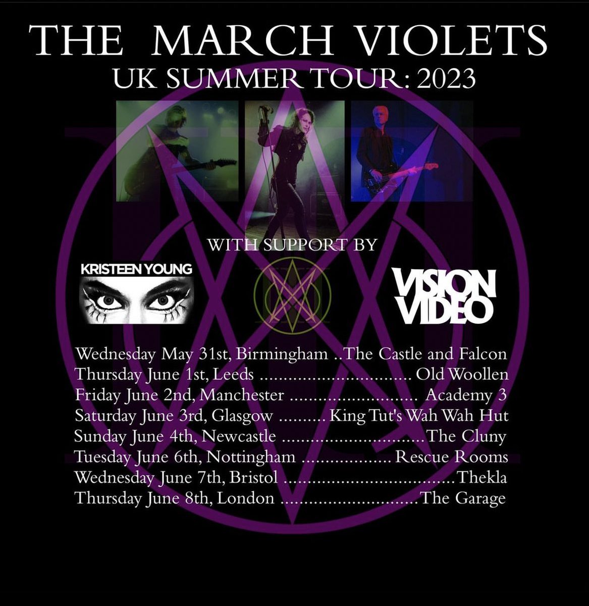 #MarchViolets touring this summer >> marchvioletsband.com/tour-dates/ 

#gothicrock #gothcommunity #gothmusic #gothchat #gothrock #gothbands