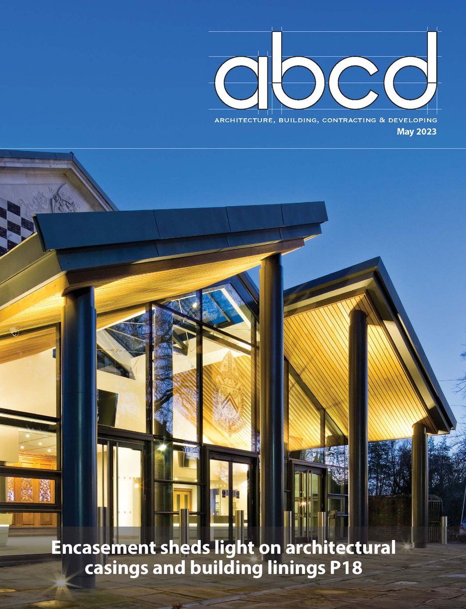 ABCDmag's tweet photo. The May issue of @ABCDmag is available now. Read more on the range of architectural casings and building linings available from @Encasement on P. 18, and take a look at @DLADesignGroup's post-Covid design for One Strawberry Lane in Newcastle on P. 04:

https://t.co/TJpokBh0i5 https://t.co/tUvnGb704P