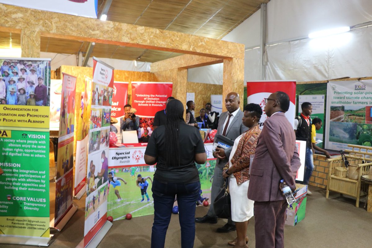 GovernanceRw's tweet image. HAPPENING NOW! At Kigali Conference and Exhibition Village (KCEV), many people from different development partners have come in CSO grantees exhibition to witness the contribution of CSOs in the process of the National development Agenda in Rwanda. #CSO4people #CSOWeek2023Rw