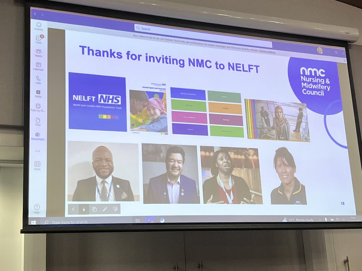 wmakala's tweet photo. @NELFT @NELFTTeamCNO Hearing from the one and only @Crouchendtiger7 about the amazing work being done by @nmcnews #NMCCode and Professionalism . Thank you for being here , blessed to have you as a friend #Leadership at its Best https://t.co/EPWE6BbS0C