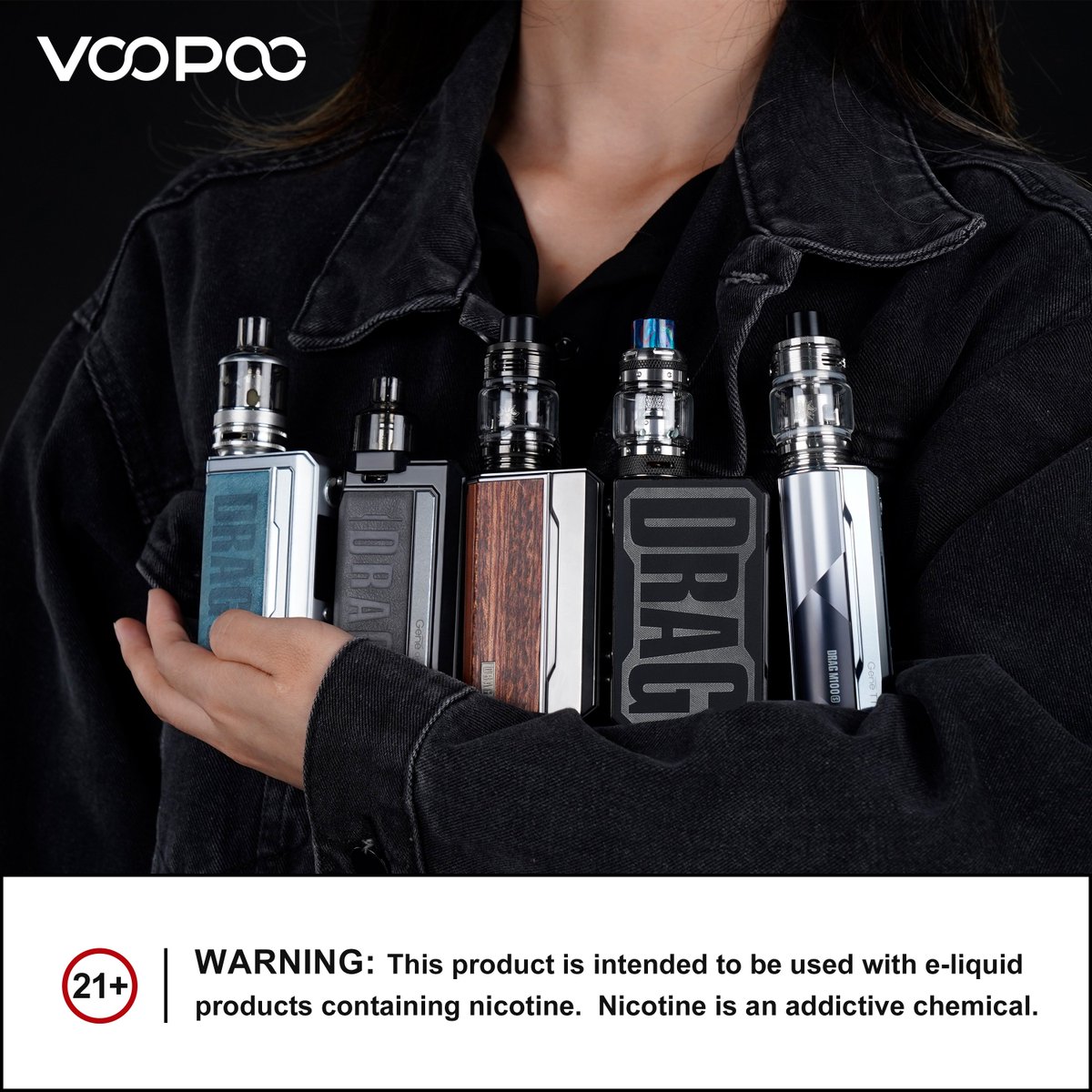 VOOPOO_OFFICIAL's tweet photo. Who is the happiest person in the world? 🤔
It's you who holds lots of DRAG series mod !😏

#voopoo #drag #voopoodragm100s #dragm100s #dragfamily #voopoodrag #voopoodragfamily #voopoodrag4 #drag4 #drag3 #drag2 https://t.co/WEXdYKVOa7