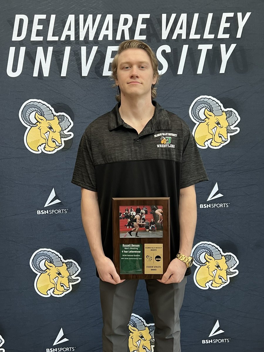 DawnBenson8's tweet photo. Delaware Valley University Senior Athlete Award 💚💛 https://t.co/rDJllLb6XF